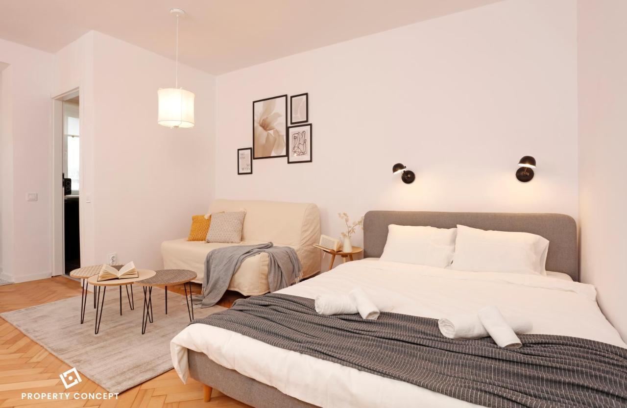 Chic Scandinavian Style Studio Appartement Boekarest Buitenkant foto
