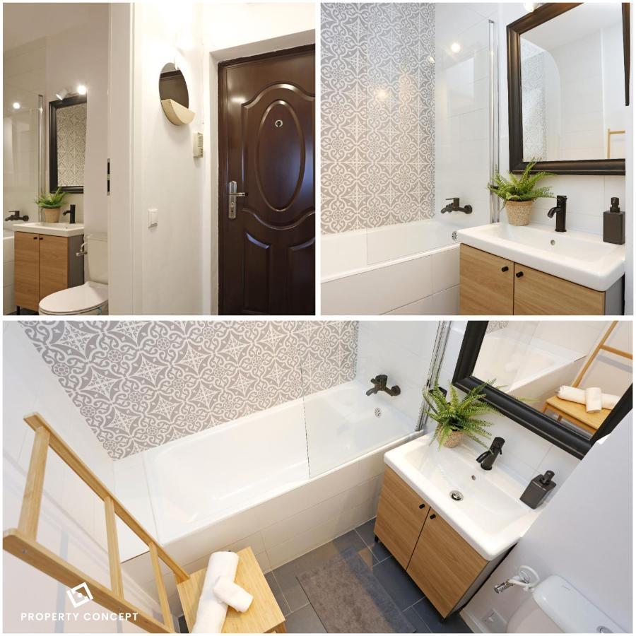 Chic Scandinavian Style Studio Appartement Boekarest Buitenkant foto
