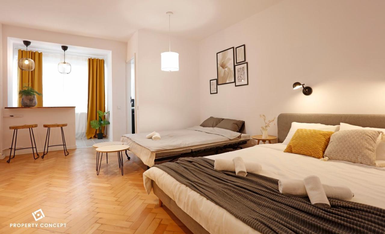 Chic Scandinavian Style Studio Appartement Boekarest Buitenkant foto